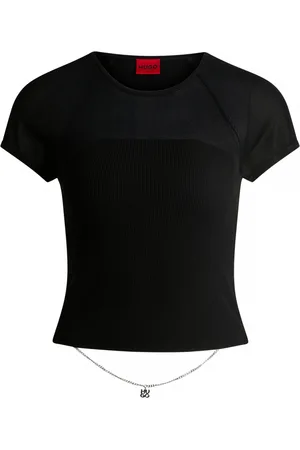 HUGO BOSS HUGO Strick-Shirt Slevetta