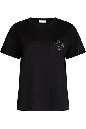 Liu Jo T-Shirt mit Logo-Strass