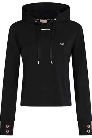 Liu Jo Hoodie mit Zierknöpfen