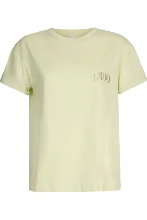 Liu Jo T-Shirt mit Logo-Strass