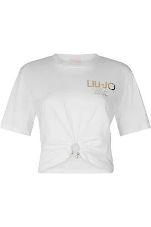 Liu Jo T-Shirt mit Logo-Stickerei