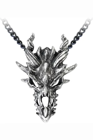 Alchemy Dragon Skull Halskette