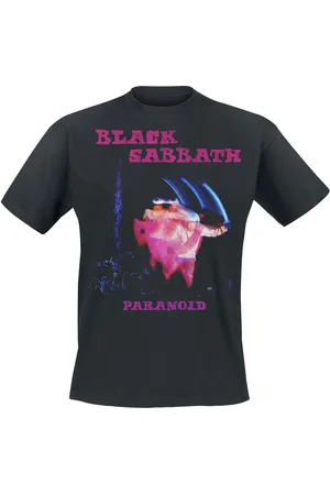 Black Sabbath Paranoid Tracklist T-Shirt in S