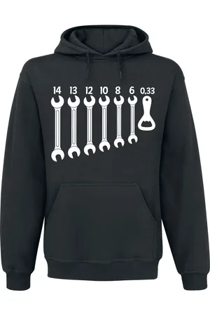 Alkohol & Party Schlüssel Öffner Kapuzenpullover in 3XL