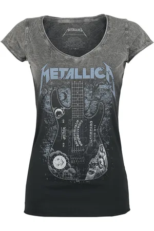 Metallica Ouija Guitar T-Shirt grau in 3XL