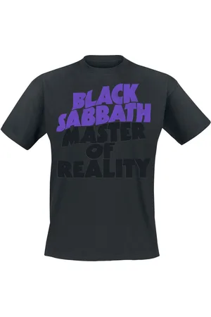 Black Sabbath Master Of Reality Tracklist T-Shirt in M