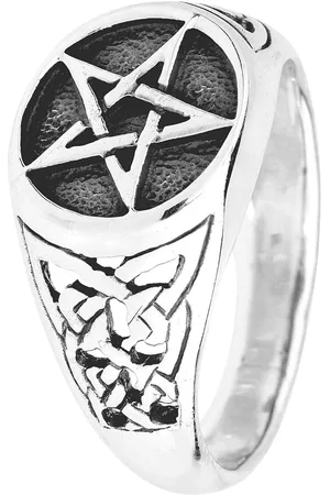 etNox hard and heavy Pentagram Ring