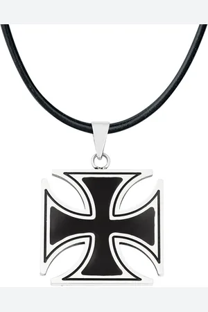 etNox hard and heavy Black Iron Cross Anhänger