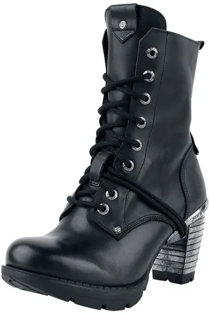 New Rock Trail Negro Tacon Acero Boot in EU41