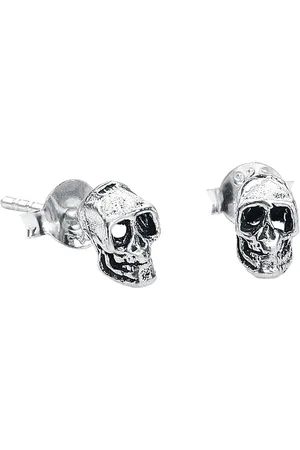 etNox Totenkopf Ohrstecker-Set