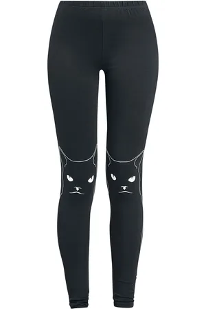 Jawbreaker Salem Grumpy Kitty Leggings in M