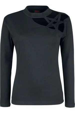 Spiral Gothic Elegance Langarmshirt in L