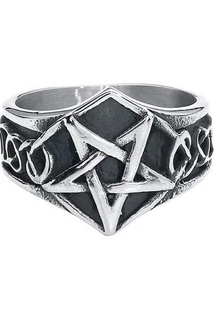 etNox hard and heavy Pentagramm Ring