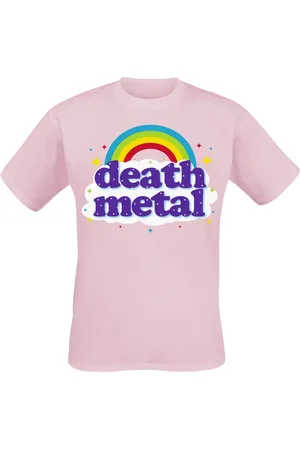 Goodie Two Sleeves Death Metal Rainbow T-Shirt in M