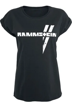 Rammstein Weiße Balken T-Shirt in 3XL