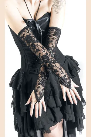Sinister Gothic Gothic Arm Warmers Stulpen