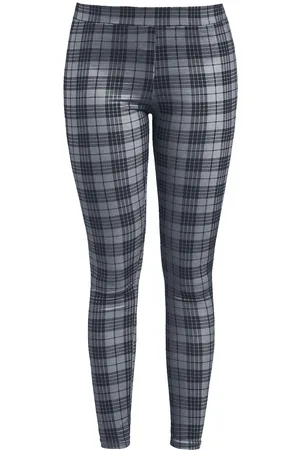 Forplay Checkered Leggings Leggings grau in 3XL