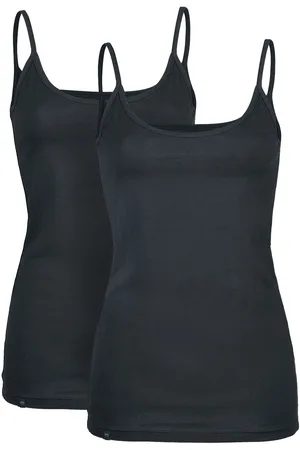 EMP Doppelpack Tops mit Rundhalsausschnitt Top in M