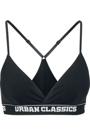 Urban classics Ladies Triangle Logo Bra Bustier in 5XL