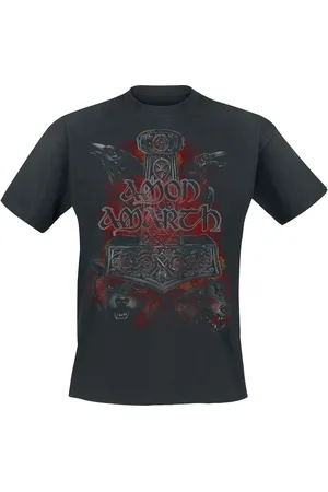 Amon Amarth Crows And Wolves T-Shirt in 4XL