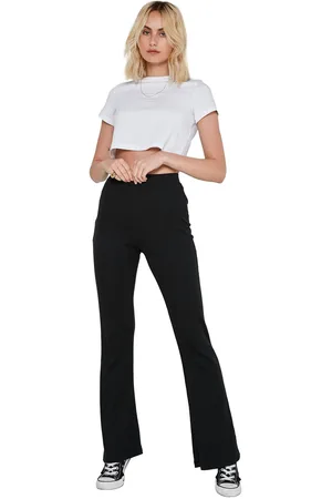Noisy May NMPasa Flared Pants Stoffhose in L