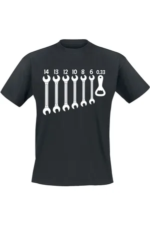Alkohol & Party Schlüssel Öffner T-Shirt in M