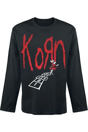 Korn Hopscotch Tracklist Langarmshirt in M