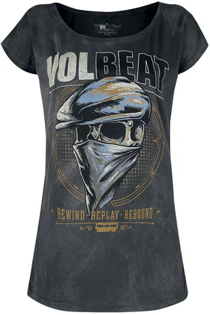 Volbeat Bandana Skull T-Shirt in M