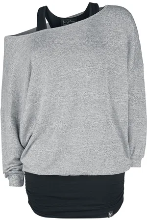 Forplay Billie Langarmshirt grau in M