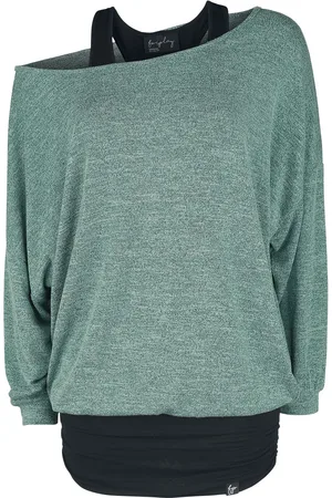 Forplay Billie Langarmshirt mint in M