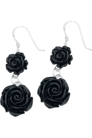 etNox Black Roses Ohrring