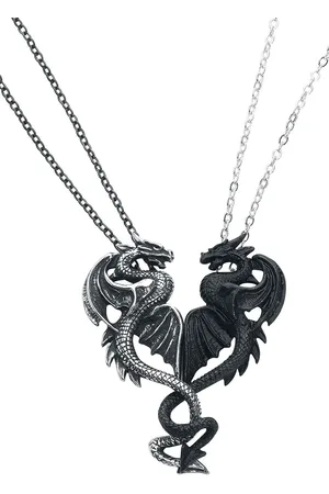 Alchemy Draconic Tryst Halskette silberfarben