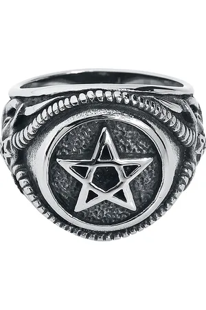etNox hard and heavy Pentagramm Ring