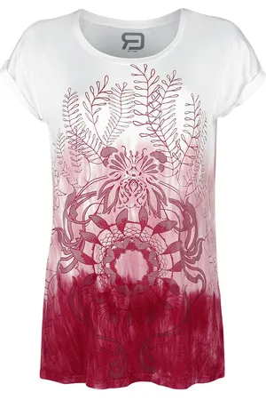 RED by EMP Farbverlauf T-Shirt mit Mandala Print T-Shirt in 3XL