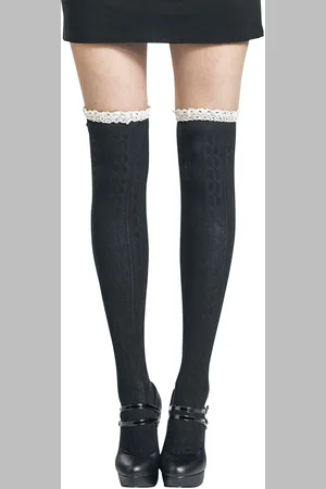 Banned Retro Mina Knee High Socks Kniestrümpfe in Standard