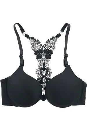 Grey Velvet Racerback Bra BH in S