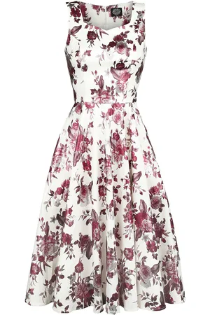 H&R London Aphrodite Metallic Swing Dress Mittellanges Kleid in 3XL