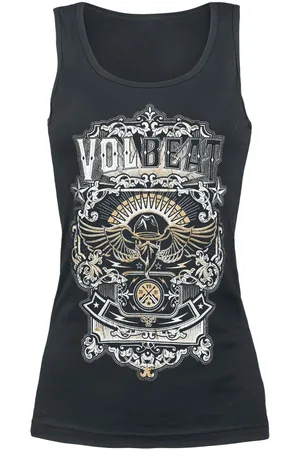 Volbeat Old Letters Top in L