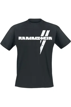 Rammstein Weiße Balken T-Shirt in 3XL