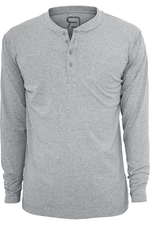 RED by EMP Basic Henley Langarmshirt in L
