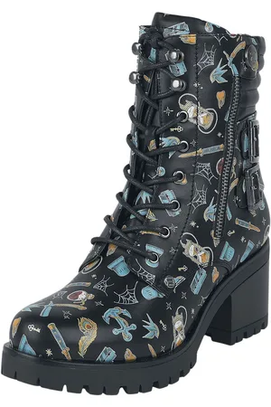 RED by EMP Schnürboots mit Allover Print Boot in EU37