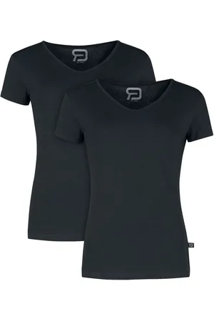 RED by EMP Doppelpack T-Shirts mit V-Ausschnitt T-Shirt in L