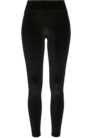 Urban classics Ladies High Waist Velvet Leggings Leggings in XS