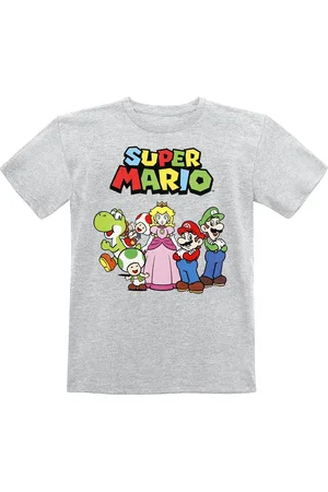 Super Mario Kids - Charaktere T-Shirt in 104