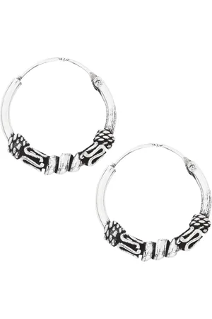 etNox Ornament Creolen Ohrring