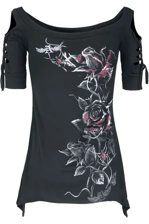Alchemy Bleeding Rose T-Shirt in L
