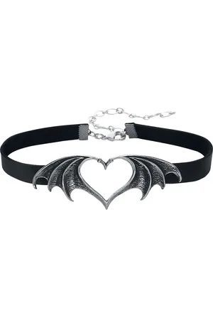 Alchemy Nocte Amor Halsband silberfarben