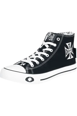 WEST COAST Iron Cross Sneaker high weiß in EU40