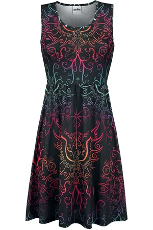 Harry Potter Phönix Mittellanges Kleid in L
