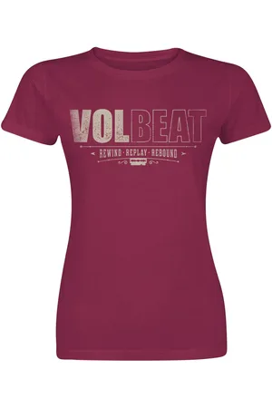 Volbeat Distressed Logo T-Shirt in L